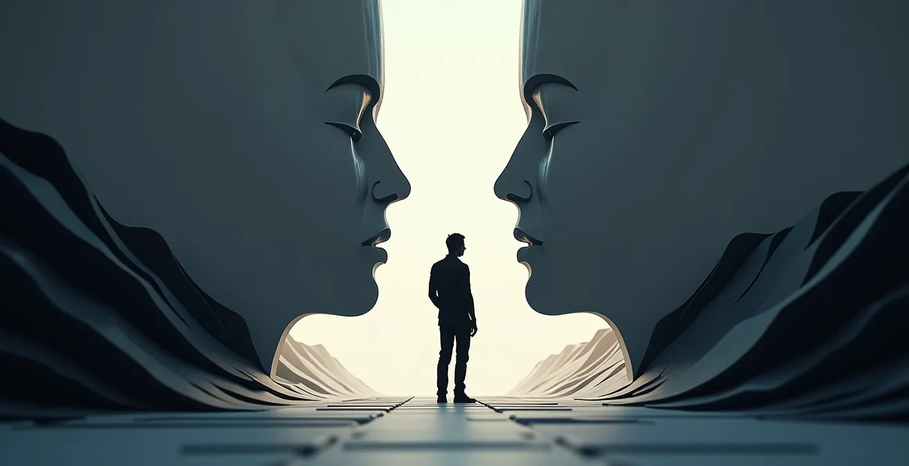 Developer transitioning between focused coding rhythms