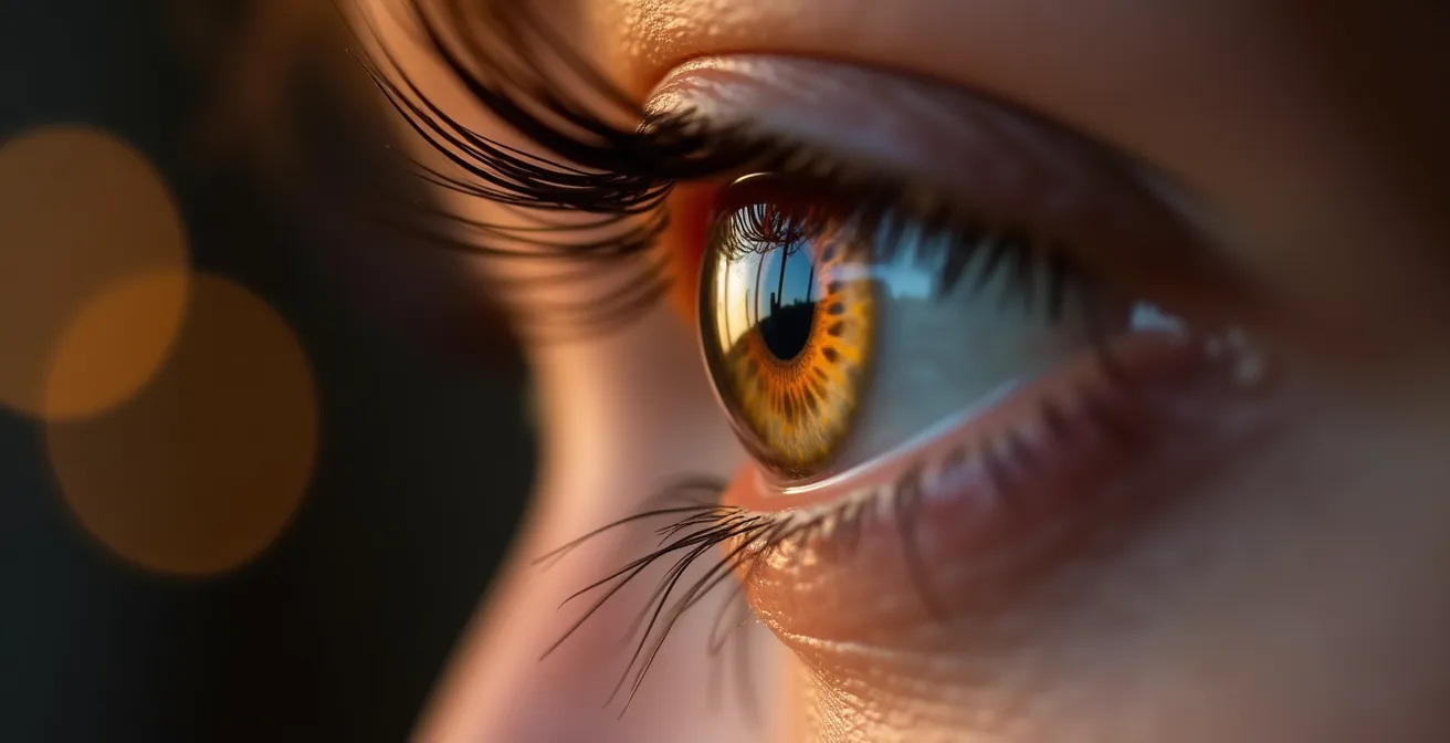 Professional in deep focused listening during a virtual one-on-one meeting